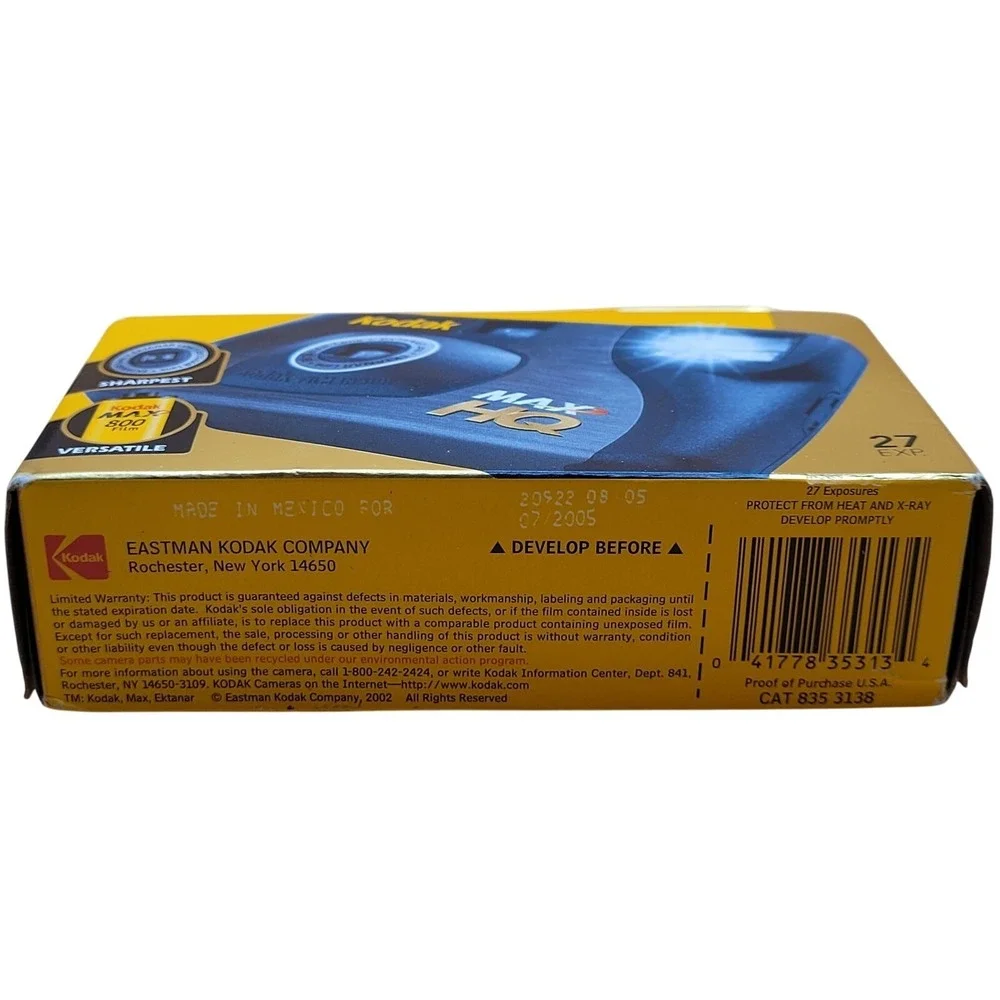 Kodak new box